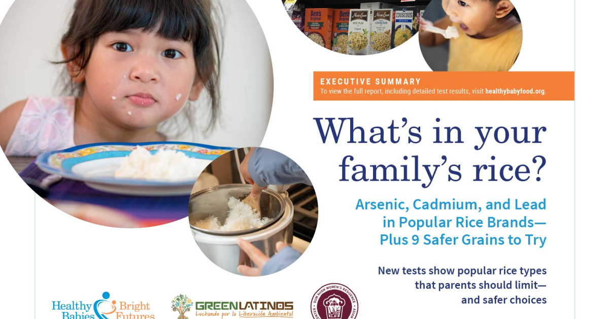 Executive Summary: What’s in Your Family’s Rice? | Healthy Babies ...